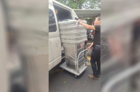 不锈钢户外分类垃圾桶