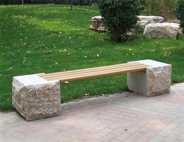 潍坊大理石园林椅，潍坊大理石路椅