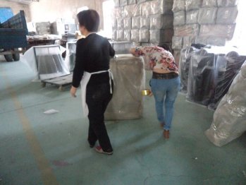 钢制分类垃圾桶组装